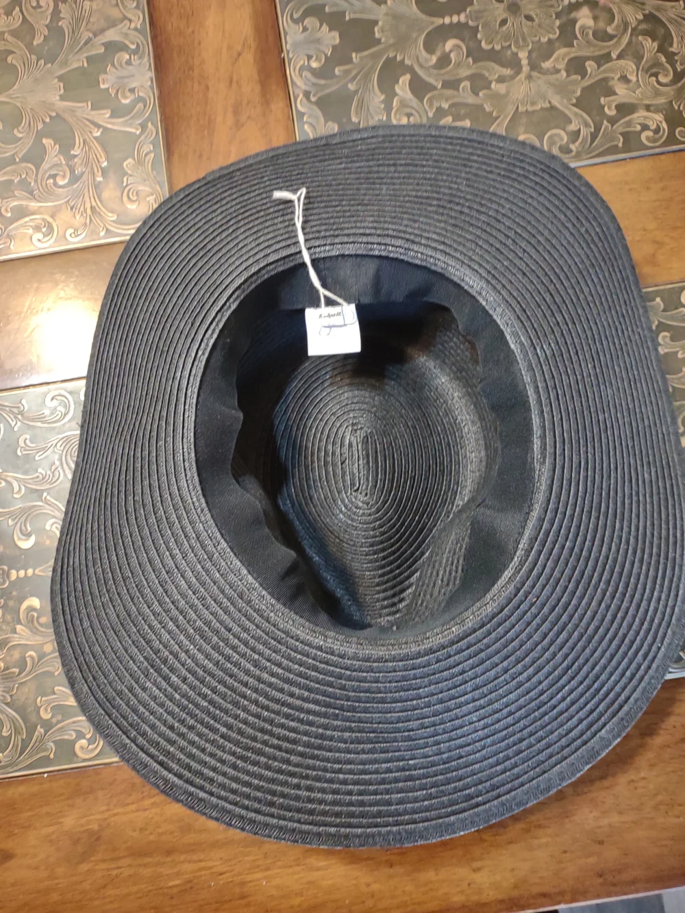 Madewell Packable Wide brim Black Sun Hat